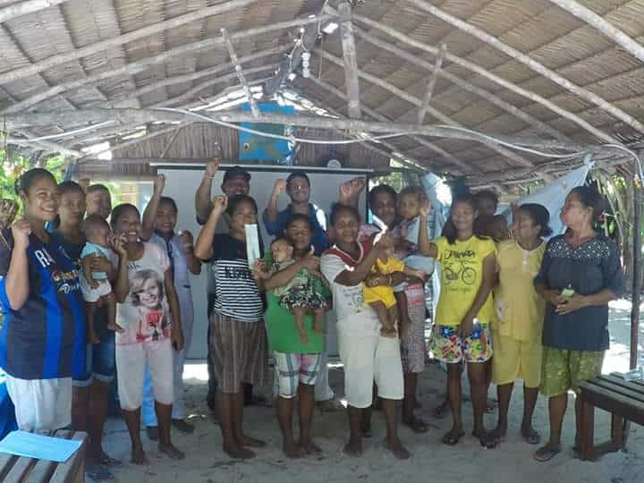 Family Planning presentation with local woman's group